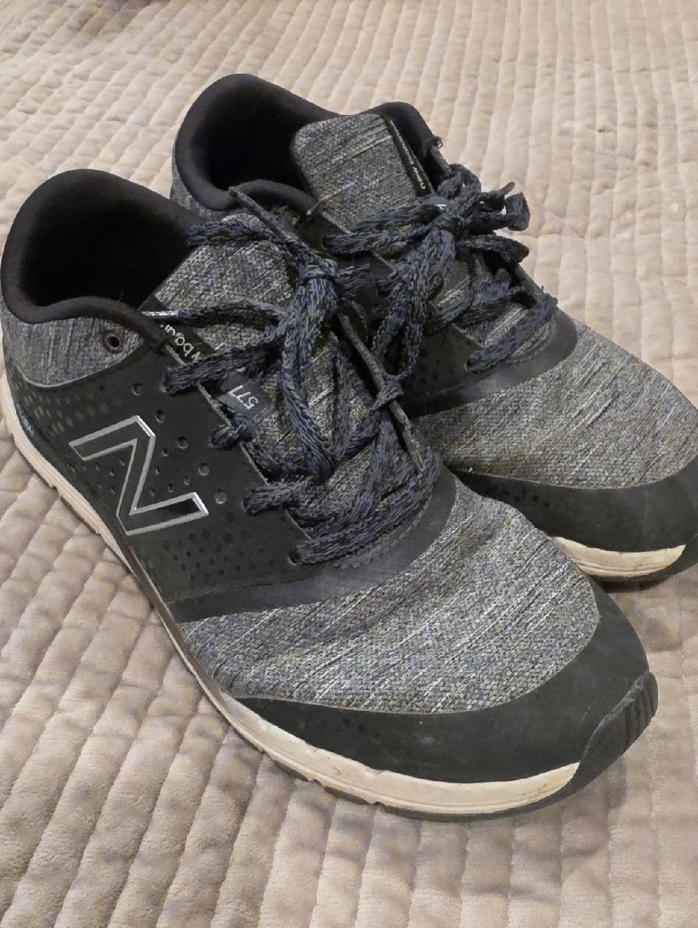 New Balance Grey Athletic Sneakers - Womens Size 8